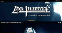 Desktop Screenshot of leojimenez.net